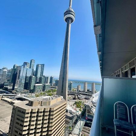 Two Br Two Ba Condo Face To Cn Tower Step To Rogers Centre Toronto Luaran gambar