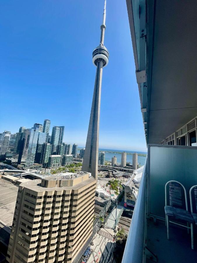 Two Br Two Ba Condo Face To Cn Tower Step To Rogers Centre Toronto Luaran gambar